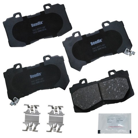 BENDIX PRIORITY 1 Disc Brake Pad Set P/N:CFC1802