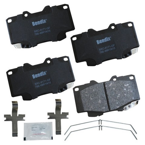 BENDIX PRIORITY 1 Disc Brake Pad Set P/N:CFC799
