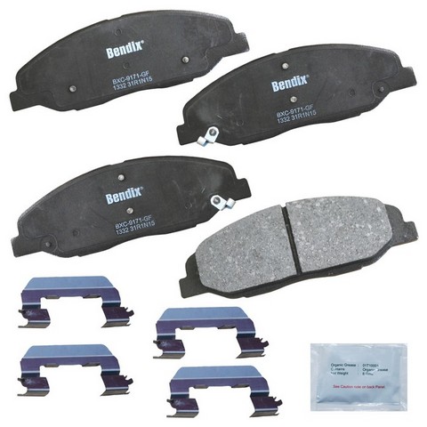 BENDIX PRIORITY 1 Disc Brake Pad Set P/N:CFC1332