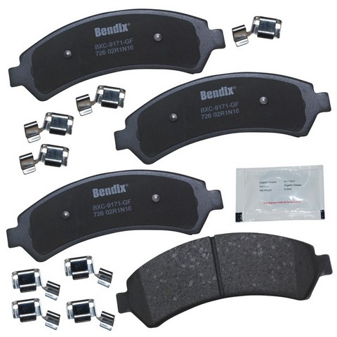 BENDIX PRIORITY 1 Disc Brake Pad Set P/N:CFC726