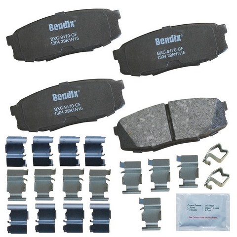 BENDIX PRIORITY 1 Disc Brake Pad Set P/N:CFC1304