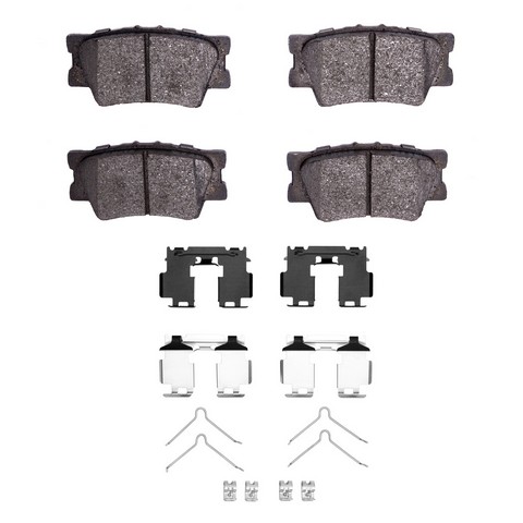 Dynamic Friction Company Disc Brake Pad Set P/N:1551-1632-01