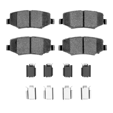Dynamic Friction Company Disc Brake Pad Set P/N:1551-1274-01