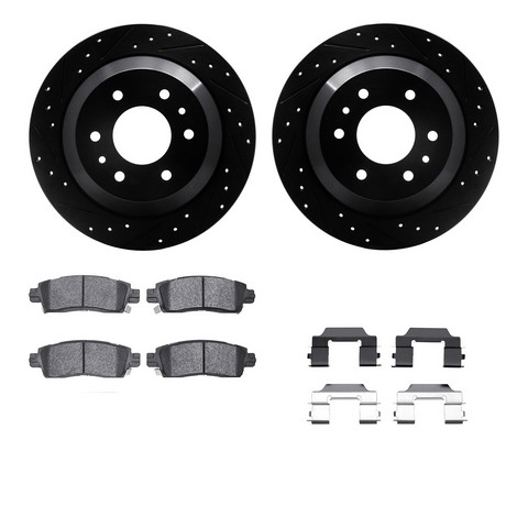 Dynamic Friction Company Disc Brake Kit P/N:8512-48048