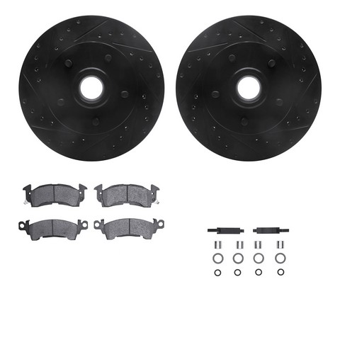 Dynamic Friction Company Disc Brake Kit P/N:8512-47009