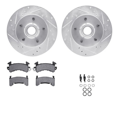 Dynamic Friction Company Disc Brake Kit P/N:7512-47015