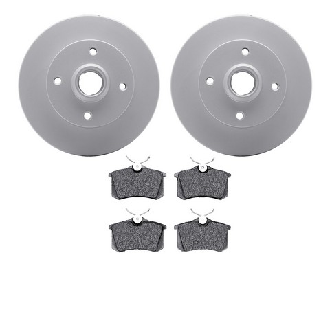 Dynamic Friction Company Disc Brake Kit P/N:4502-74075