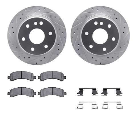 Dynamic Friction Company Disc Brake Kit P/N:7512-48054