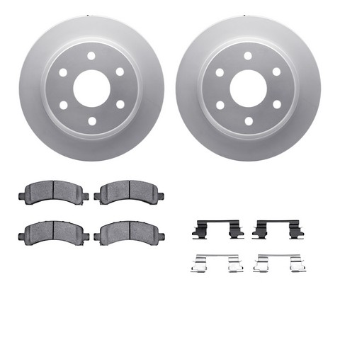 Dynamic Friction Company Disc Brake Kit P/N:4212-48011