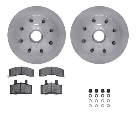 Dynamic Friction Company Disc Brake Kit P/N:6512-48183