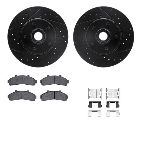 Dynamic Friction Company Disc Brake Kit P/N:8512-54103