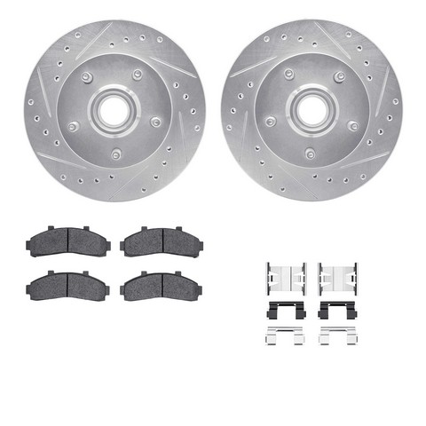 Dynamic Friction Company Disc Brake Kit P/N:7512-54106