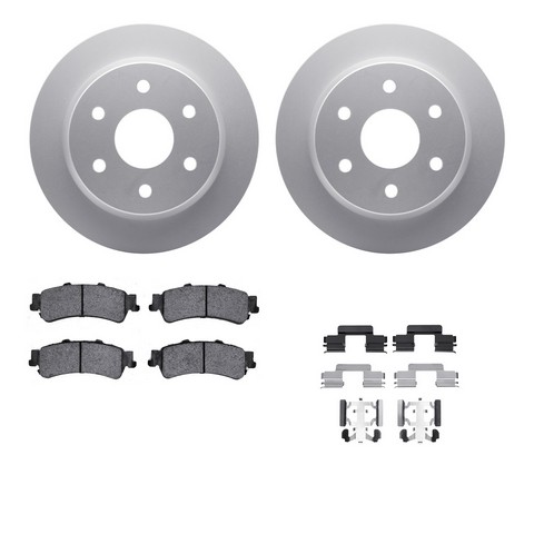 Dynamic Friction Company Disc Brake Kit P/N:4212-48004