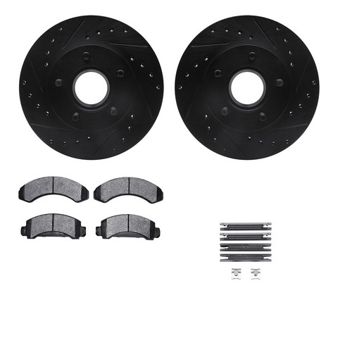 Dynamic Friction Company Disc Brake Kit P/N:8512-54056