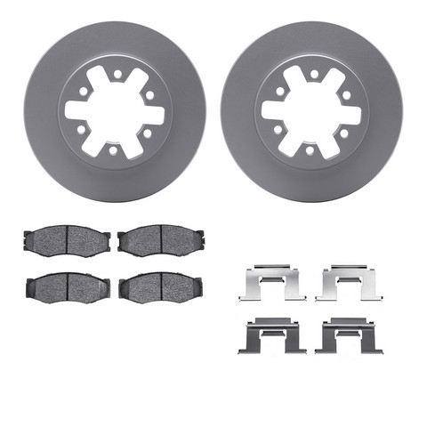 Dynamic Friction Company Disc Brake Kit P/N:4512-67120