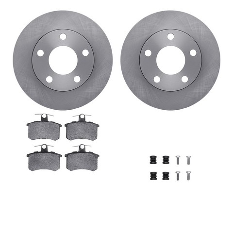 Dynamic Friction Company Disc Brake Kit P/N:6512-74200
