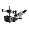 Aven 26800B-370  |  Spz-50 Stereo Zoom Binocular Microscope With Stand Dabs And Led Foi And Ring Light