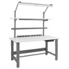 RDC-4  |  Roosevelt Series Complete Set with LisStat Static Control Laminate - Round Front Edge - 30" x 72"