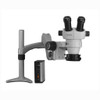 Scienscope ELZ-PK3-R2E  |  ELZ Stereo Zoom Binocular, Articulating Arm, 0.5X Aux Lens, Ring Light Adapter, 8 Point LED Ring Light