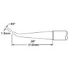Metcal STTC-841 | Soldering Tip, Conical,Bent,Long, 1.27mm(0.05 ")30Deg for MX Iron, RM3E & H1-AV Handpieces, 800 Series