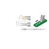JBC C245667  |  Through Hole Drag Soldering Tip Cartridge T245 Iron