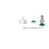 JBC C245220  |  Dual InLine Soldering Tip Cartridge T245 Iron - 5.4 mm