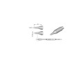 JBC C245064  |  Soldering Tip Cartridge Minispoon T245 Iron - 1.3 mm Bevel