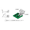 JBC C120007  |  Soldering Tip Cartridge PA Tweezer - 3.5 mm Right Angled