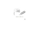 JBC C105221  |  Soldering Tip Cartridge - 1.3 x 0.3 mm Chisel
