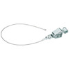 Metro ASK16S  |  Grounding Cable for Metro Super Erecta and MetroMax Q ESD Units, Spring Loaded Clamp Attachment