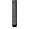 Metro 13UPBL  |  Super Erecta Steel Shelf Mobile Post, 1"W x 14.5"H, Black (4/Pk)