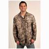 Tech Wear LOJ-D3-L  |  Lapel Collar, OFX-100 Fabric, Hip-Length Jacket, Digi-Camo, 3 Pockets, L