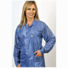 Tech Wear LOJ-23-M  |  Lapel Collar, OFX-100 Fabric, Hip-Length Jacket, Blue, 3 Pockets, M