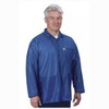 Tech Wear LIJ-43C-M  |  Lapel Collar, IVX-400 Fabric, Hip-Length Jacket, Blue, 3 Pockets, M, ESD Grid-Knit Grounding Cuffs