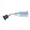 Excelta PVB-CB-316  |  Vacuum Probe/Cup - Bent Tip - 3-Star - Black Buna-n - .19" (4.75mm) dia.