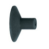 Excelta CB-12  |  Vacuum Cup - Round - 3-Star - Black Buna-n - .5"(12.5mm) dia.