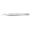 Excelta 7-CO  |  Tweezers - Very Fine Point - Ergonomic - Curved - 5-Star - Cobalt
