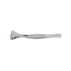 Excelta 691B-SA-PI  |  Tweezers - Wafer for 6" wafers - Bent Handle - 2-Star - Anti-Mag. SS