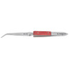 Excelta 30-S-SE  |  Tweezers - Reverse Action - Curved - 1-Star - SS - Wooden Grips/Serrated Tips