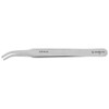 Excelta 2AB-SA-SE  |  Tweezers - Flat Point - Curved Tapered - 1-Star - Anti-Mag. SS