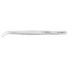 Excelta 24-SA-SE  |  Tweezers - Strong Point - Angulated - 1-Star - Anti-Mag. SS - Serrated Tips
