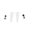 Excelta 159C-RTWX  |  Tweezers - Replaceable Tip - Straight - 3-Star - Acetal