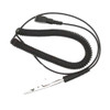 Botron B2108  |  Black Lightweight Coil Cord 6' .125" Snap