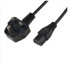 SCS 770001 |  Power Cord, Iec C-13, Uk Plug