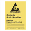 SCS 7102 |  Caution Label, Destructible, 1.8"x2.5", RS-471 - 500/Roll