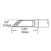 Metcal SCP-DRK50 | MFR Soldering Tip, Knife, 5mm (0.197") for  MFR-H1-SC2 Handpiece, Heavy Thermal Loads
