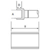 Metcal RFP-DL2 | MFR SMT Rework Cartridge, Tunnel, SOIC-8 Chip Pkg, Standard Thermal Loads