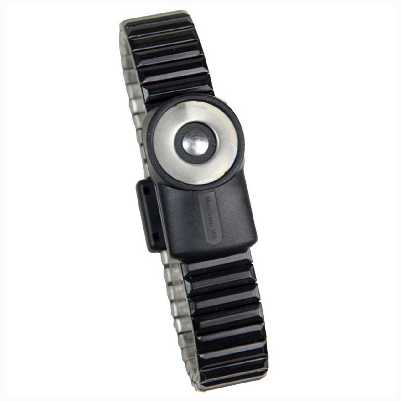 SCS 2227 |  MagSnap 360 Magnetic Metal ESD Wrist Strap, Dual Wire, Large