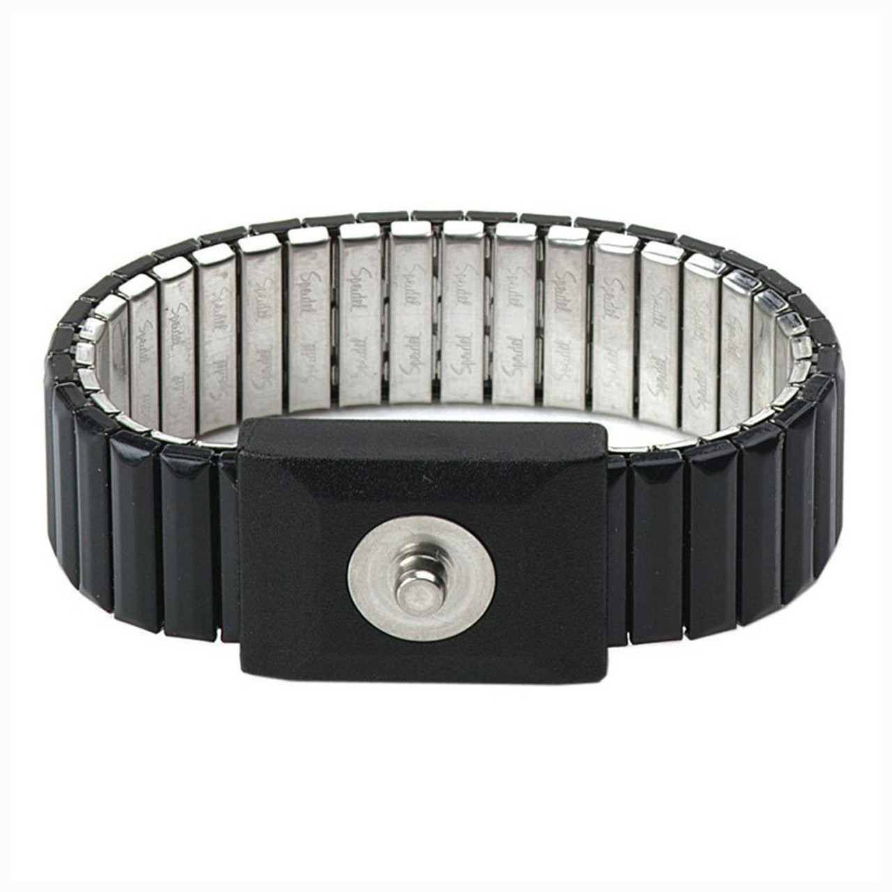 SCS 2206 |  Metal ESD Wrist Band, Premium Performance, Black, Medium