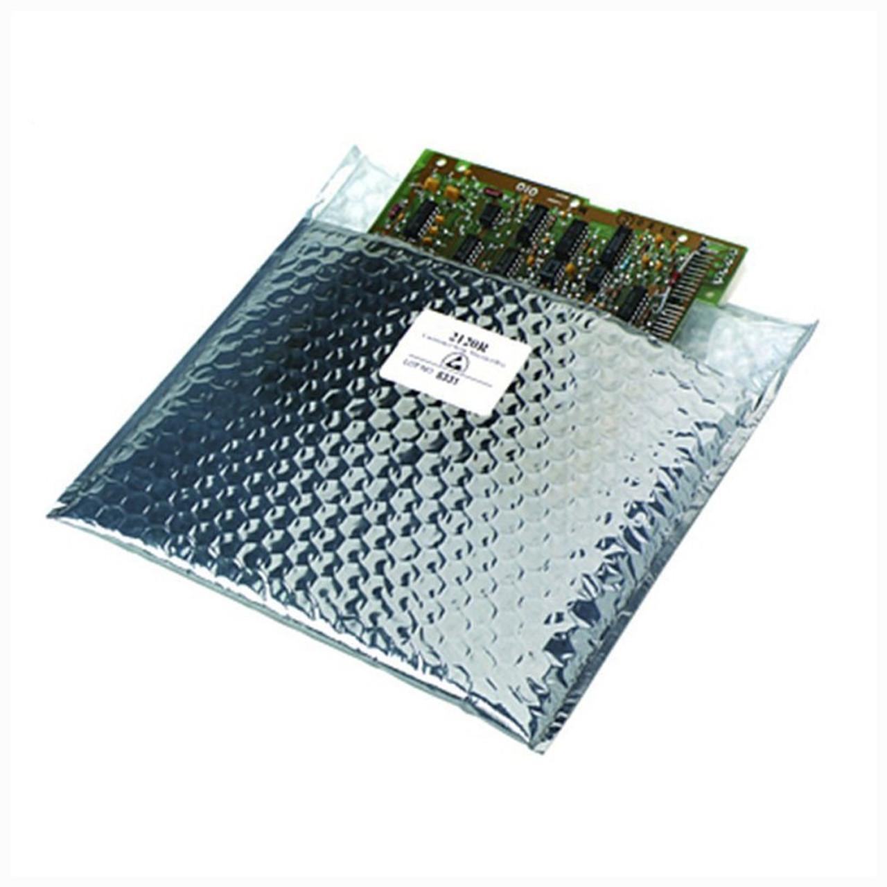 SCS 21287 |  Cushioned Static Shield Bag, Open-Top, 2120R Series, 8"x7" - 100/Pack